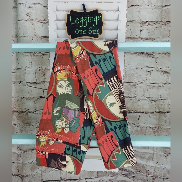 LuLaRoe Pants - Evil Queen Villain Leggings